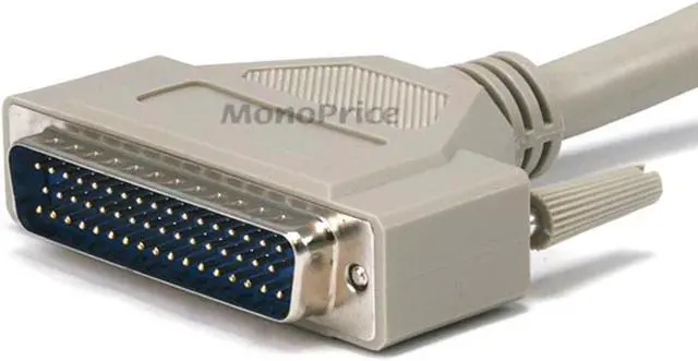 Alt view image 3 of 3 - Monoprice DB50, M/M SCSI Cable , 1:1, Molded -10ft