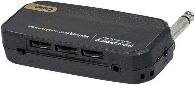 Alt view image 4 of 4 - Monoprice Mini Headphone Amplifier for Guitar - "Clean"