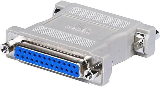 Alt view image 2 of 3 - Monoprice 1140 DB25 F&F Null Modem Adaptor