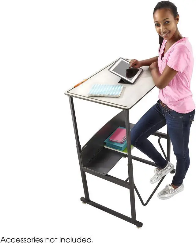 Alt view image 3 of 14 - Safco AlphaBetter Student Desk 1201BE