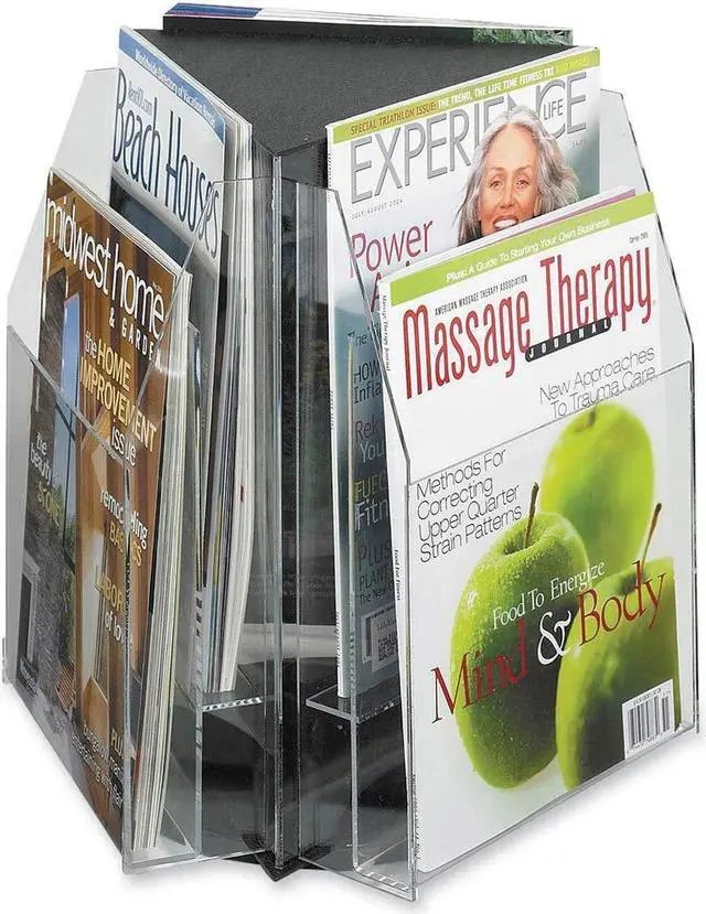 Alt view image 4 of 9 - Safco Literature / Magazine Sorter and Rack 5698CL