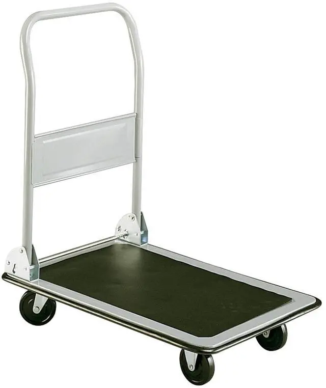 Alt view image 6 of 7 - Safco 4072 Tuff Truck Platform Truck - 400 lb Capacity - 29 x 18.75 - Gray