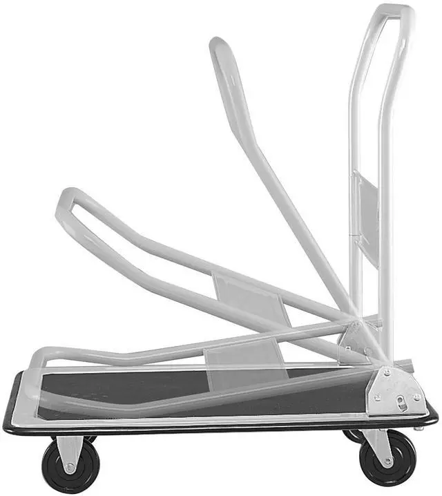 Alt view image 7 of 7 - Safco 4072 Tuff Truck Platform Truck - 400 lb Capacity - 29 x 18.75 - Gray