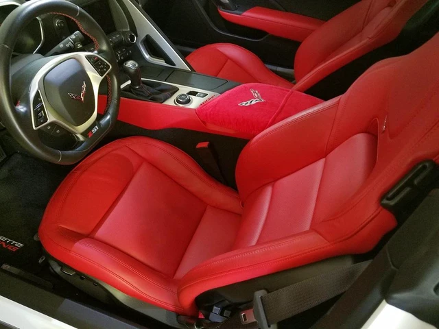 Main image of RED Console cover C7 corvette