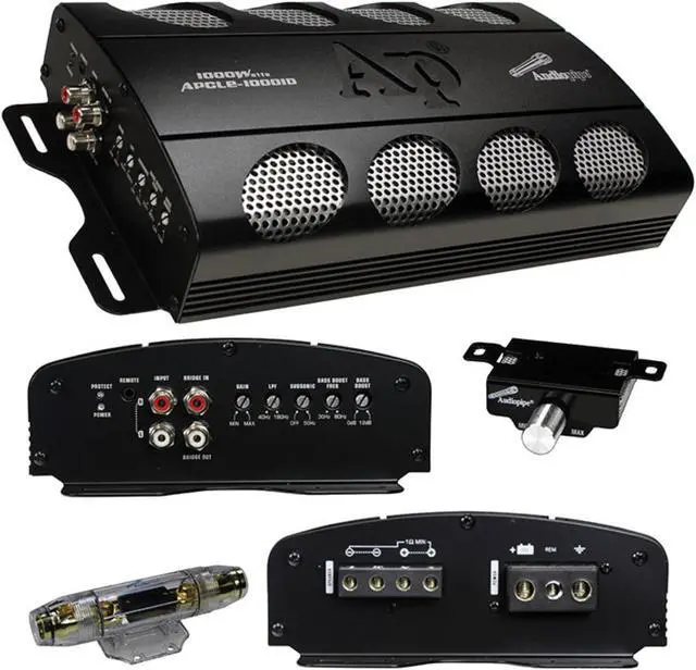 Main image of Audiopipe APCLE10001D Audiopipe Class D Power Amplifier 1000w