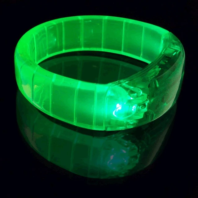Alt view image 2 of 4 - Blinkee 1561040 Fashion LED Bracelet, Green