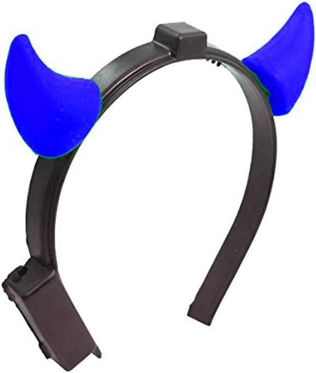 Alt view image 2 of 2 - blinkee Light Up Devil Horns Blue
