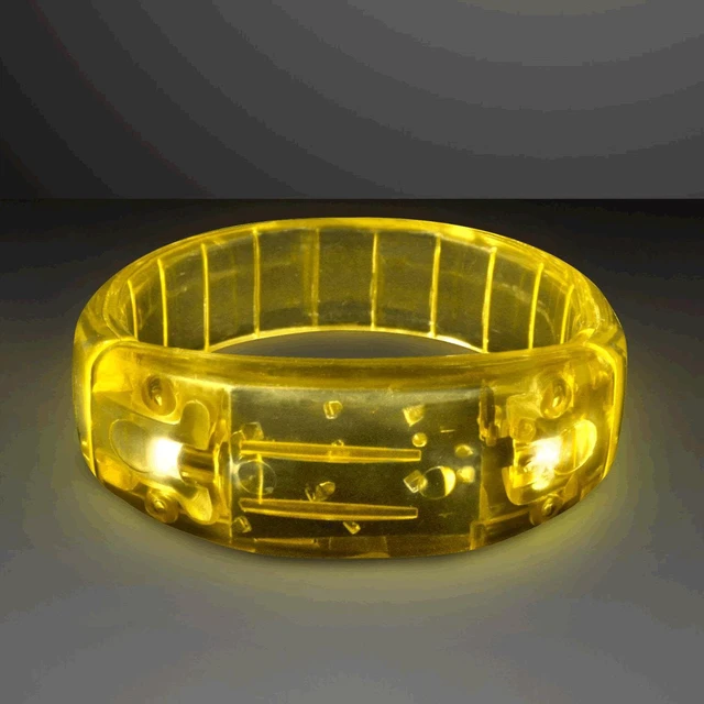 Alt view image 2 of 3 - blinkee Fashion LED Bracelet Yellow