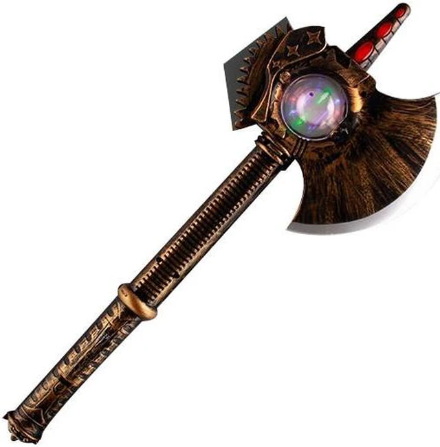 Alt view image 2 of 2 - blinkee Medieval Axe Toy with Spinning Lights and Sound Effects