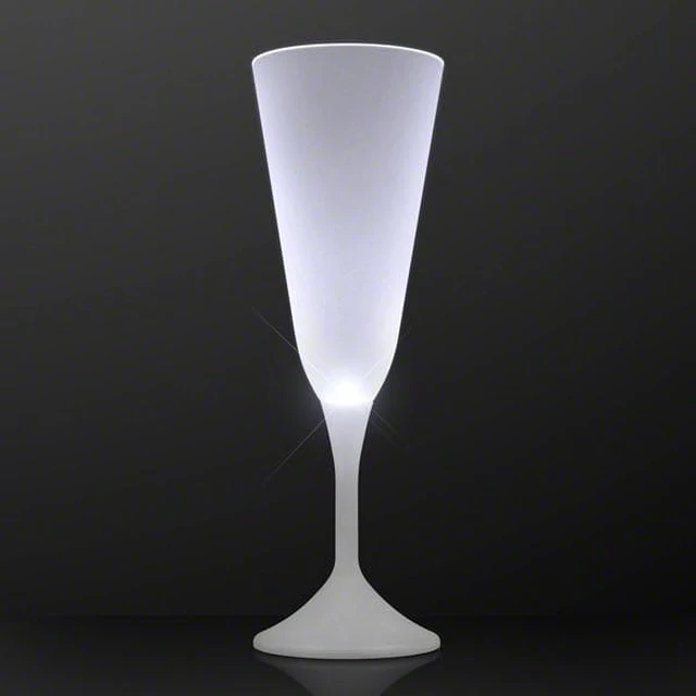 Main image of LED Steady White Light Champagne Party Drinking Glass
