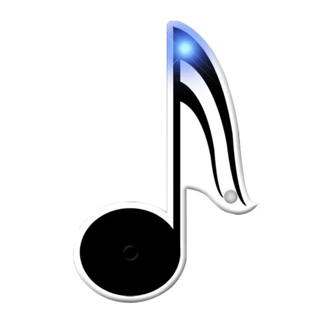 Alt view image 2 of 2 - Blinkee 2015000 Music Note Flashing Body Light Lapel Pins
