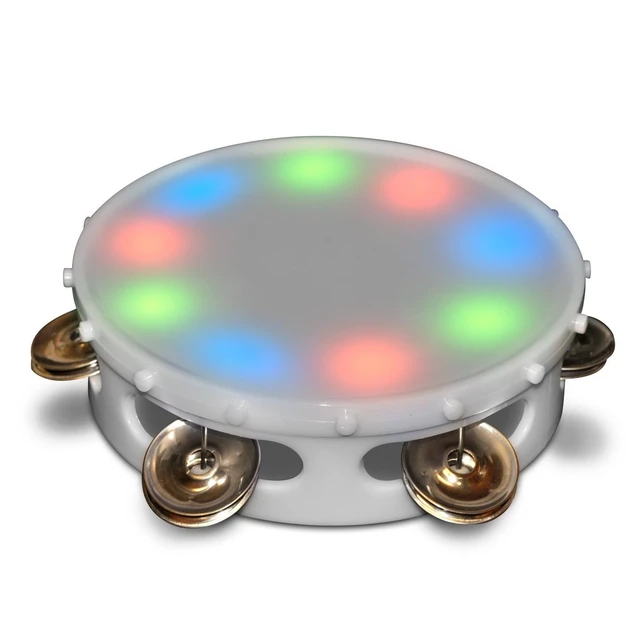 Alt view image 2 of 4 - Blinkee 2020511 LED Multi Color Round Tambourine