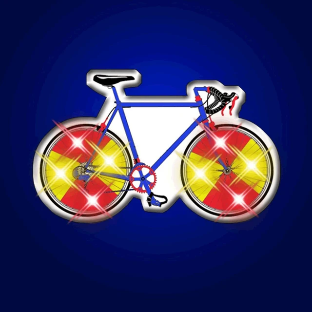 Alt view image 2 of 2 - Blinkee 3595000 Bicycle Flashing Body Light Lapel Pins