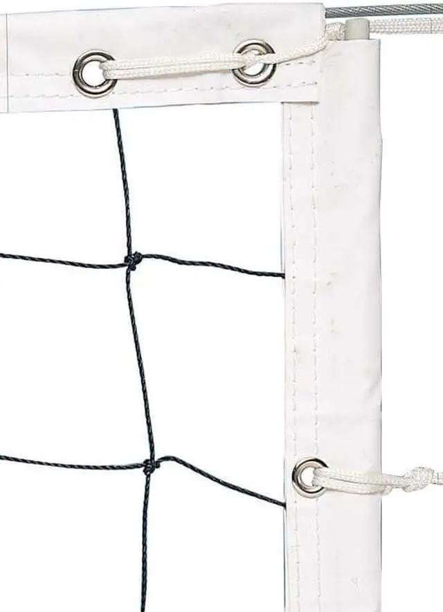 Alt view image 6 of 6 - Champion Sports Tournament Power Volleyball Net - 32 ft x 3 ft VN600