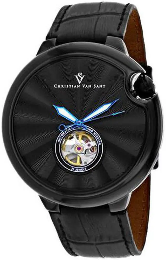 Alt view image 2 of 3 - Christian Van Sant Men's Cyclone Automatic Watch Automatic Mineral Crystal
