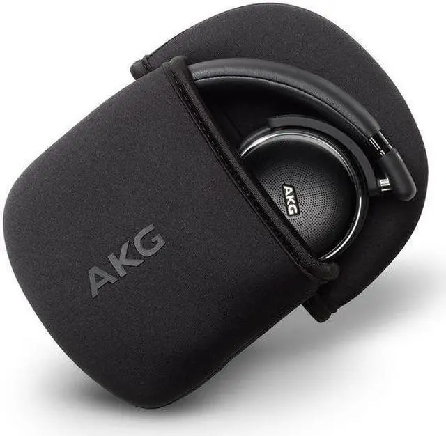 Alt view image 7 of 20 - AKG N60NC On-Ear Noise-Cancelling Bluetooth Headphones with Built-In Remote and Mic (Black)
