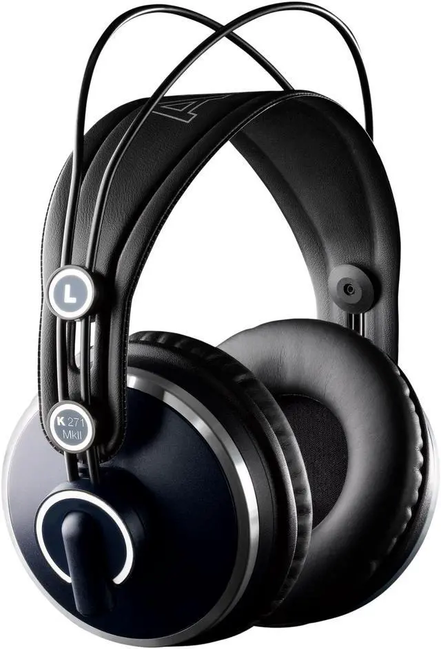 Alt view image 8 of 20 - AKG K271 MKII Closed-back Studio and Live Headphones with Mute
