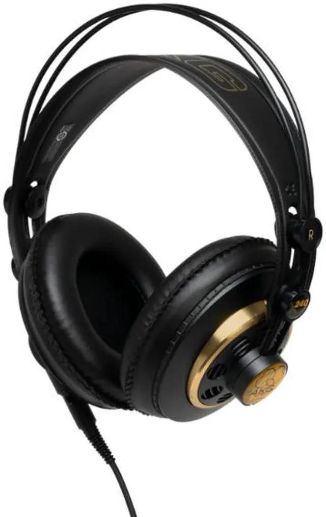 Alt view image 10 of 20 - AKG K240 Studio Professional Over-Ear, Semi-Open Stereo Headphones