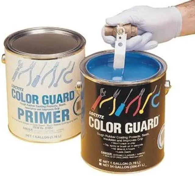 Alt view image 3 of 4 - LOCTITE 338127 Rubber Protectant Color Guard,Blu,14.5oz