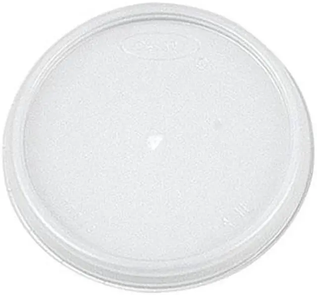 Alt view image 2 of 4 - C-Vntd Foam Cup Lid F/4Oz Trans 10/100