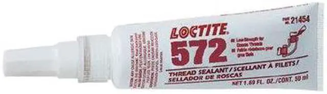 Main image of LOCTITE 231115 Pipe Thread Sealant 1.7 fl oz, Tube, 572, Off-White, Paste