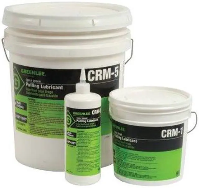 Alt view image 2 of 5 - GREENLEE CRM-Q Pulling Lubricant,Cream,1 Qt