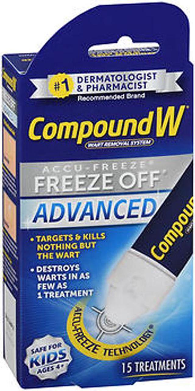 Compound W Freeze Off Advanced Wart Removal System - 15 Treatments 