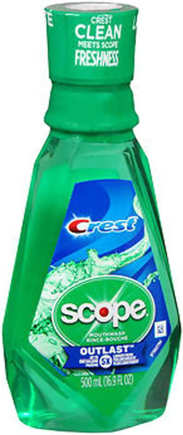 Main image of Scope Crest Outlast Mouthwash - 16.9 oz
