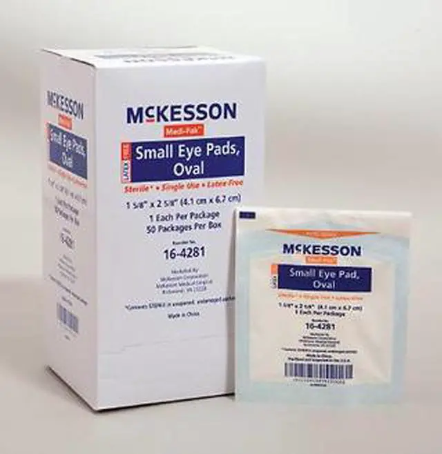 Alt view image 2 of 3 - 3M Nexcare Opticlude Adhesive Orthotic Eye Patch 20 per Box  / 13z