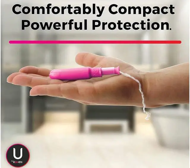 Alt view image 3 of 6 - U by Kotex Click Compact Tampons Unscented Regular Absorbency - 16 ct