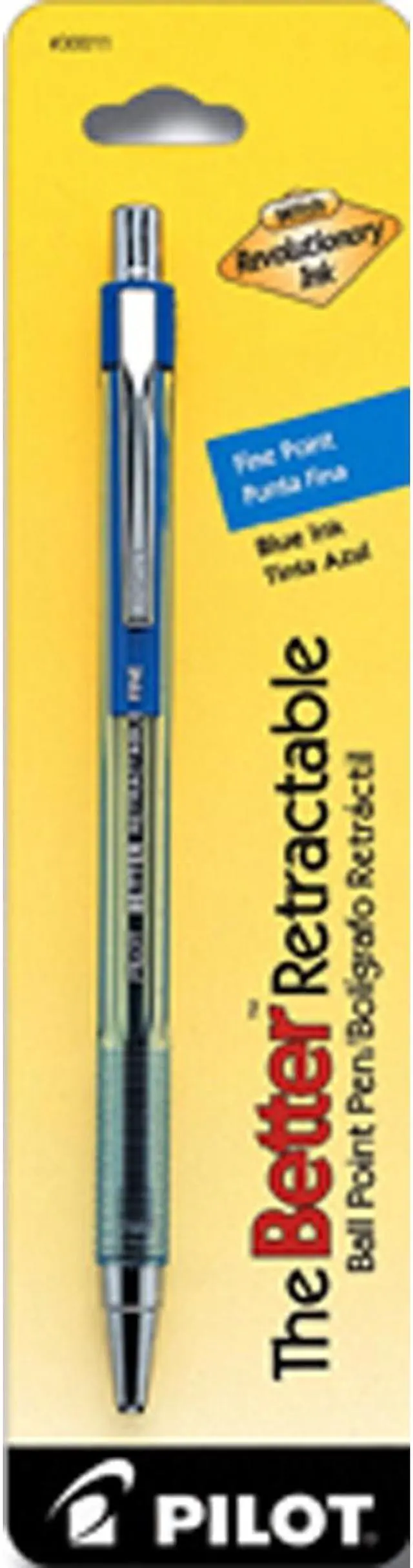 Alt view image 2 of 2 - Pilot The Better Retractable Ballpoint Pen, Fine Point, Blue Ink, Single Pen (30011)