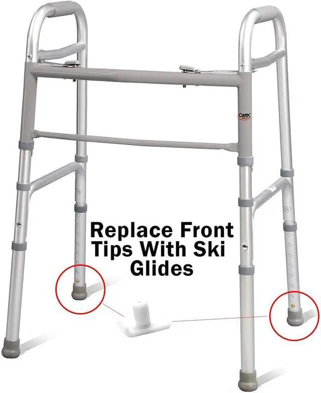 Alt view image 5 of 7 - Carex Walker Ski Glides