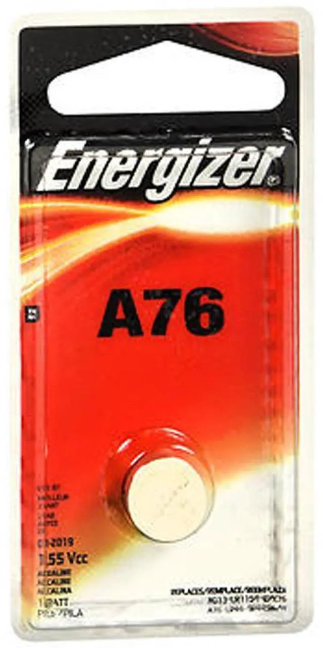 Main image of Energizer 1.5V Watch/Elec Battery A76BPZ Unit: EACH