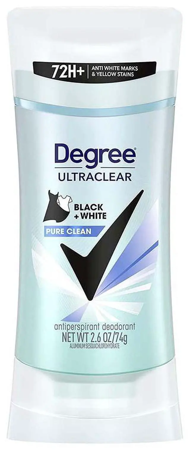 Main image of Degree Ultra Clear Anti-Perspirant & Deodorant Solid Pure Clean - 2.6 oz