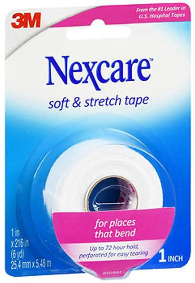 Main image of Nexcare Soft Cloth Tape 1" X 6 Yards - Each