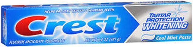 Crest Tartar Protection Toothpaste - Whitening Cool Mint, 5.7 oz