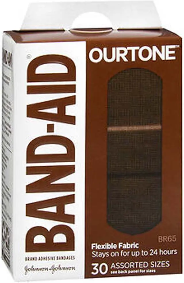 Main image of Band-Aid Brand OurTone Adhesive Bandages BR65 30/Count (119587)