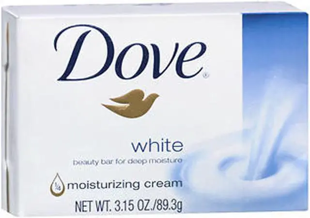 Main image of White Moisturizing Cream Beauty Bar for Unisex By Dove, 3.15 Ounce