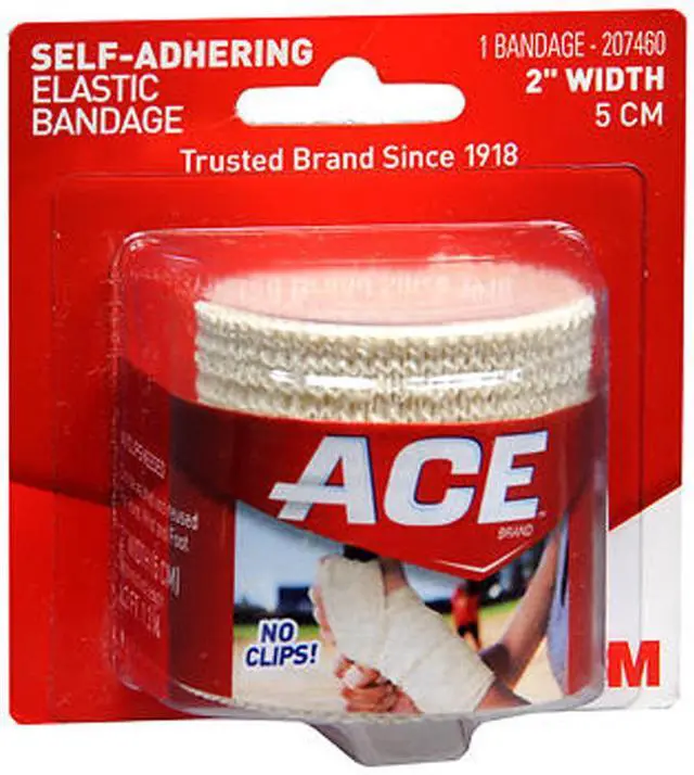 Alt view image 3 of 12 - 3M 207460 Self-Adhesive Bandage, 2 in.
