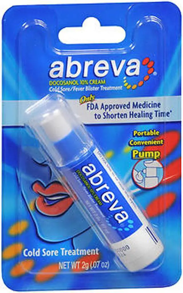 Main image of Abreva Cold Sore/Fever Blister Treatment Pump - 0.07 oz