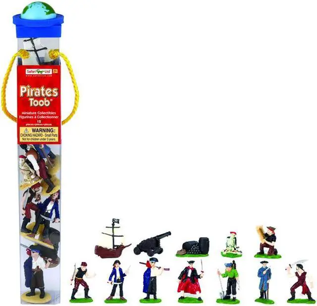Alt view image 2 of 3 - Pirates Toob Mini Figures Safari Ltd