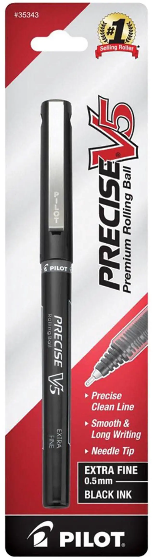 Alt view image 2 of 2 - Roller Ball Pen Nonrefillable Extra Fine Black