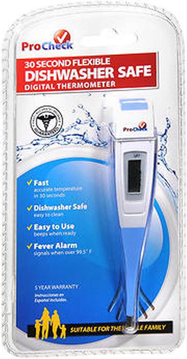 ProCheck 30 Second Flexible Dishwasher Safe Digital Thermometer