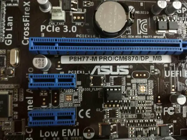 Alt view image 3 of 3 - DoDo DIY ASUS CM6870 P8H77-M PRO/CM6870 Intel H77 LGA1155 SATA 6Gb/s Desktop Motherboard System Board