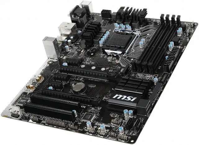 Alt view image 3 of 4 - MSI B150 PC MATE Intel B150 1151 LGA ATX Desktop Motherboard A