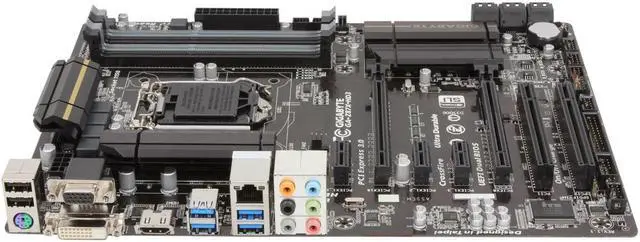 Alt view image 2 of 3 - GIGABYTE GA-Z87X-HD3 LGA 1150 Intel Z87 HDMI SATA 6Gb/s USB 3.0 ATX Intel Motherboard