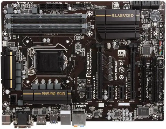 Alt view image 3 of 3 - GIGABYTE GA-Z87X-HD3 LGA 1150 Intel Z87 HDMI SATA 6Gb/s USB 3.0 ATX Intel Motherboard