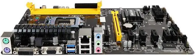 Alt view image 2 of 3 - BIOSTAR TB85 LGA 1150 Intel B85 SATA 6Gb/s USB 3.0 ATX Intel Motherboards for Cryptocurrency Mining (BTC)