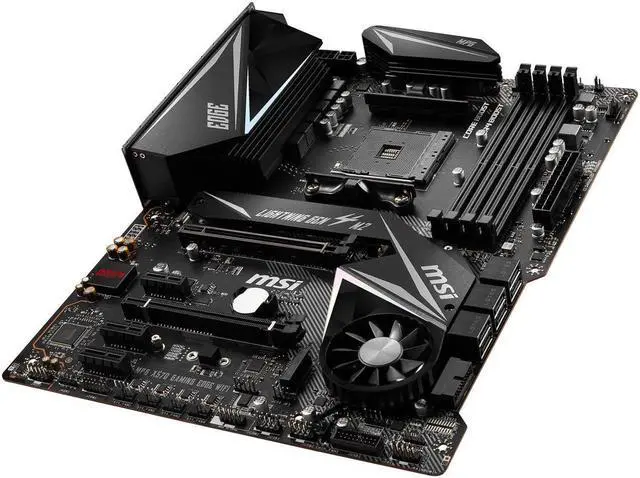 Alt view image 5 of 7 - MSI MPG X570 GAMING EDGE WIFI Gaming Motherboard AMD AM4 SATA 6Gb/s M.2 USB 3.2 Gen 2 HDMI ATX