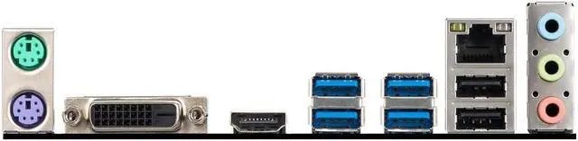 Alt view image 5 of 6 - MSI A320M-A PRO AM4 AMD A320 SATA 6Gb/s USB 3.0 Micro ATX AMD Motherboard